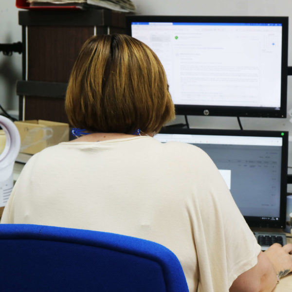 Person Processing Orders 600x600