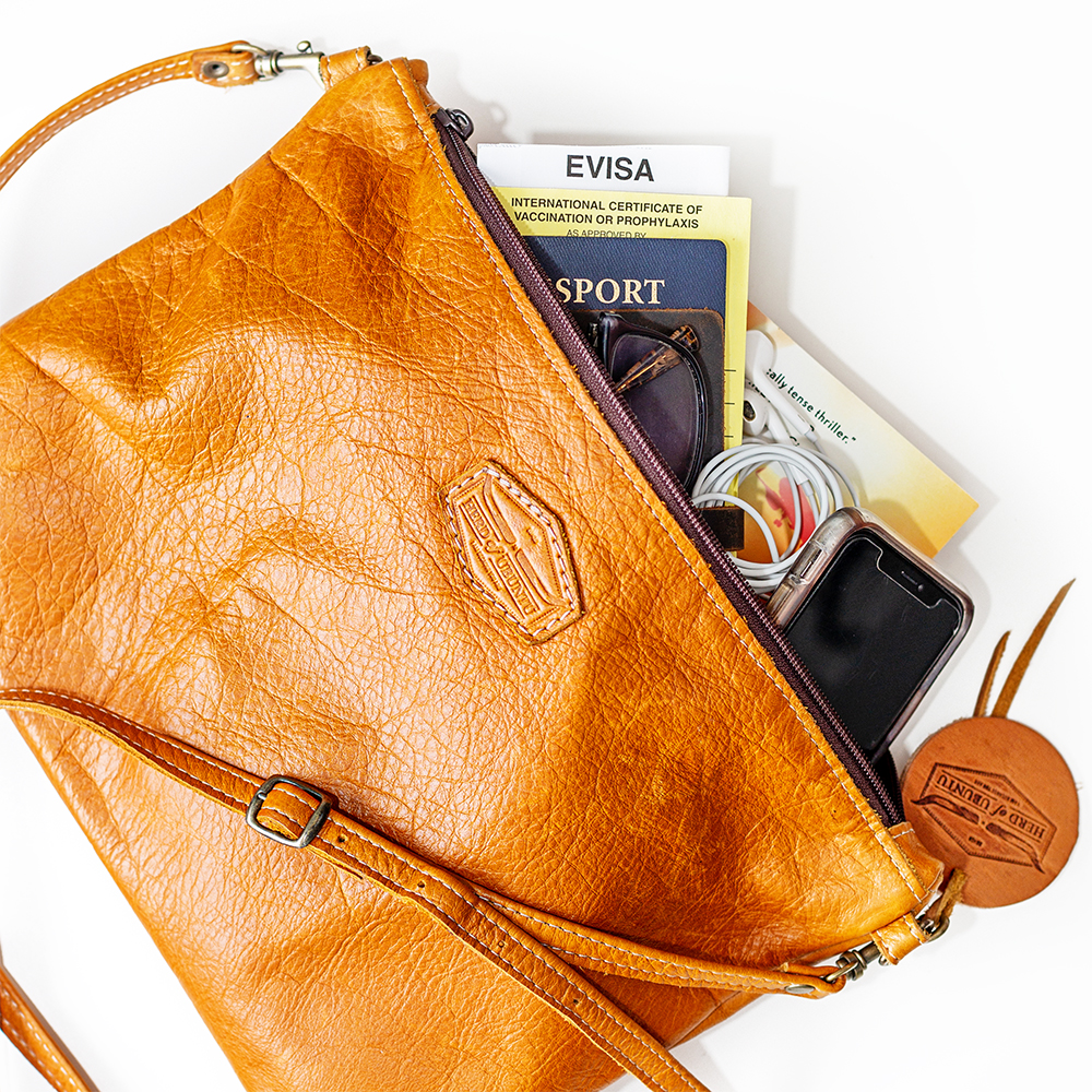 Handbag With Travel Items