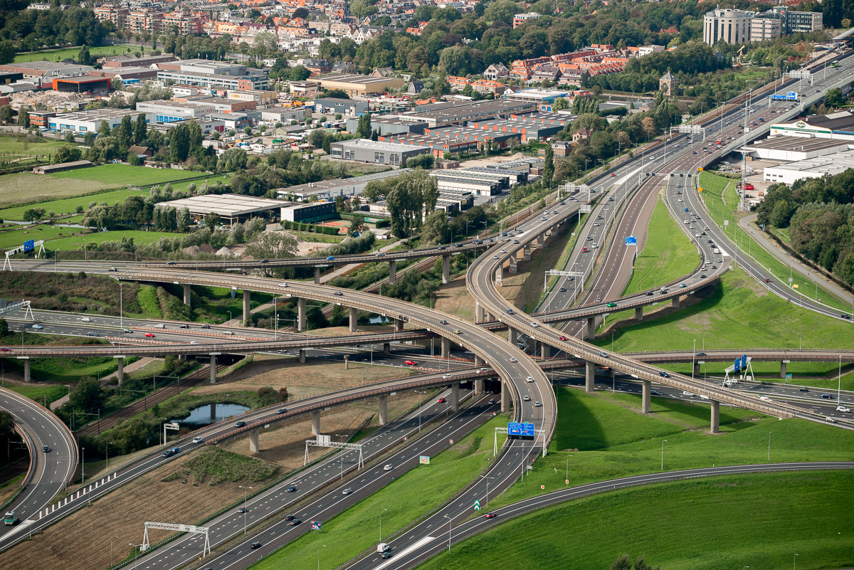 Hollandluchtfoto Leidschendam Prinsclausplein 1