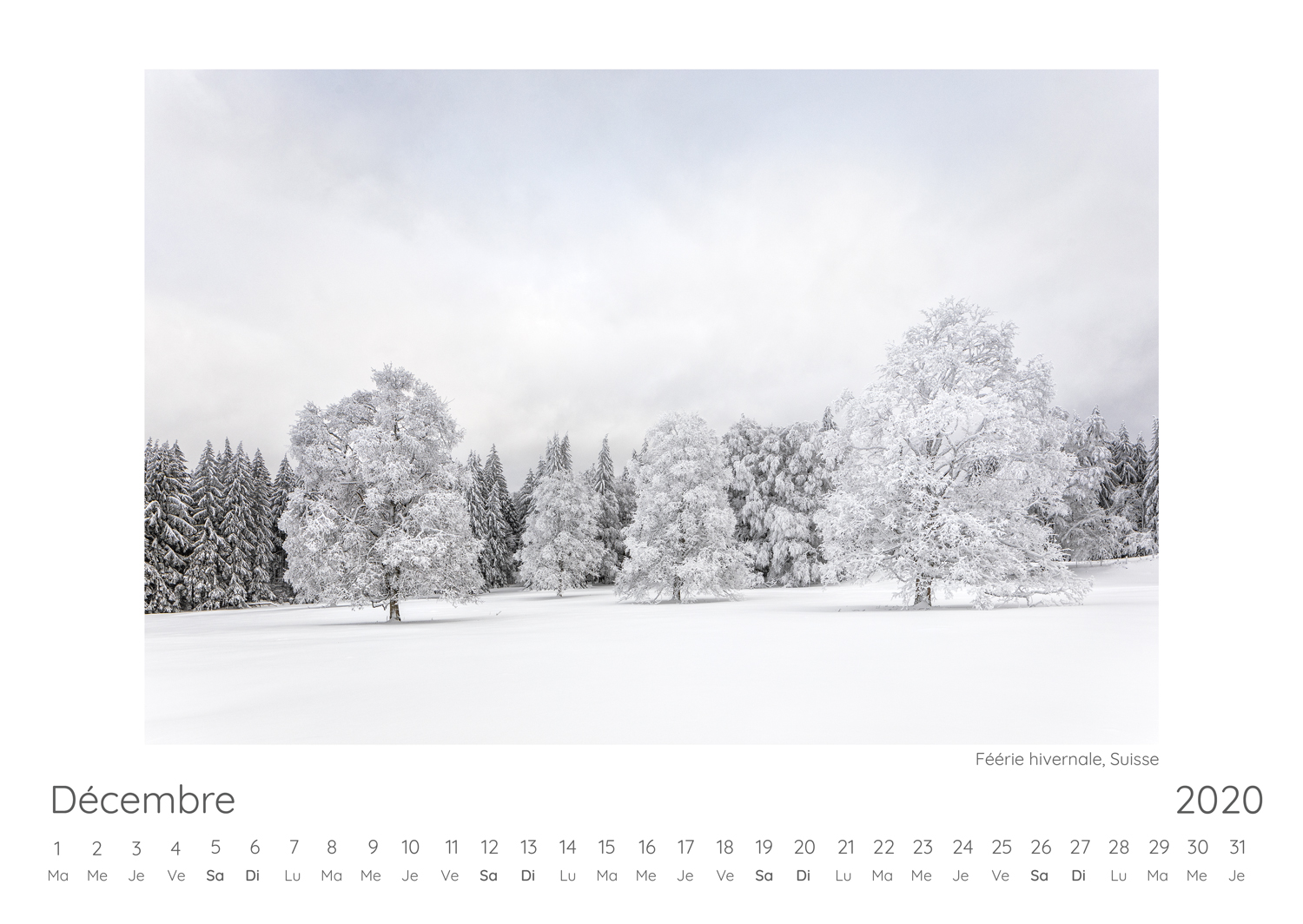 Calendrier 2020 Annickdecembre