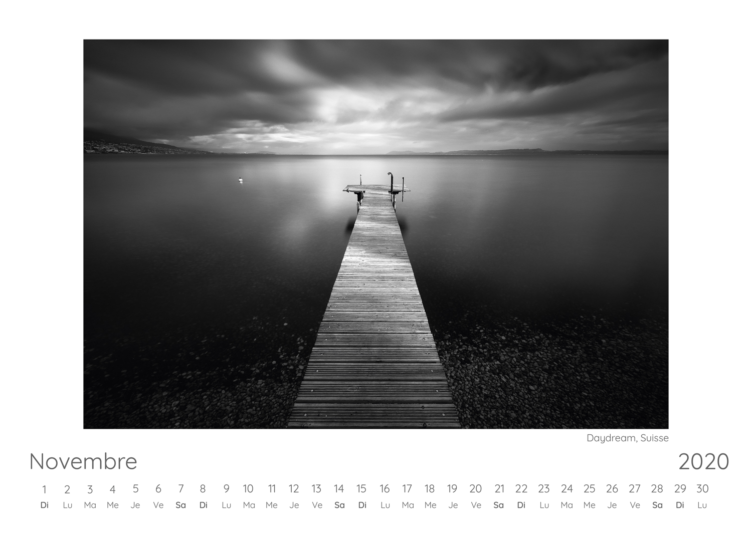 Calendrier 2020 Annick Novembre