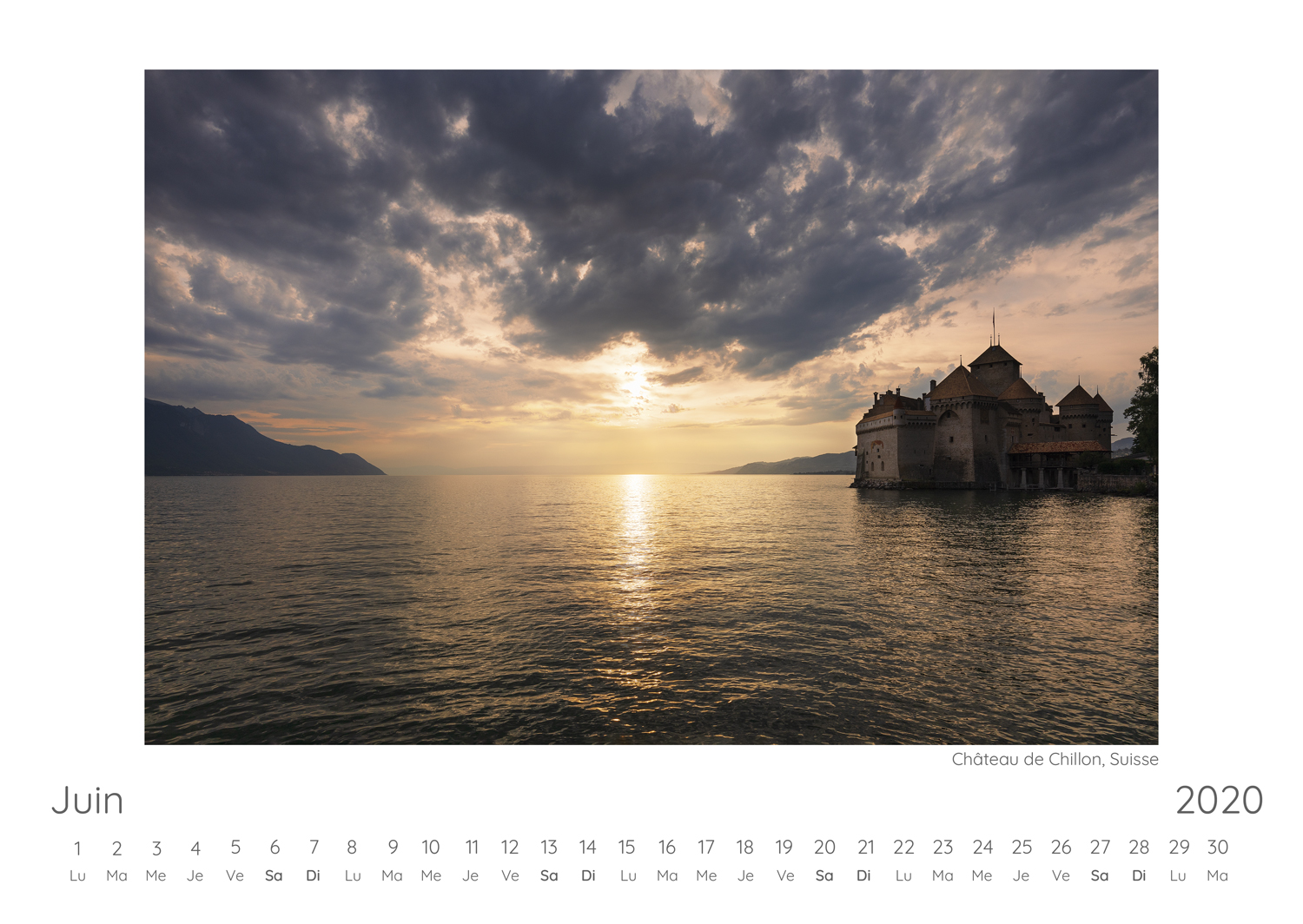 Calendrier 2020 Annickjuin