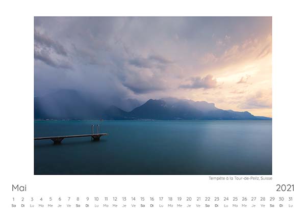 Calendrier 2021 Mai