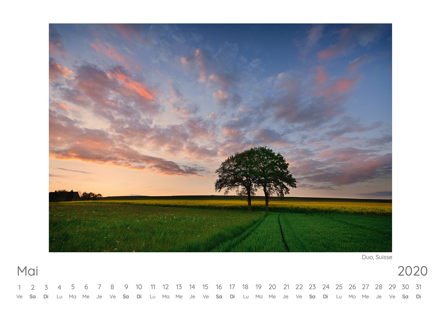Calendrier Photo 2020 6