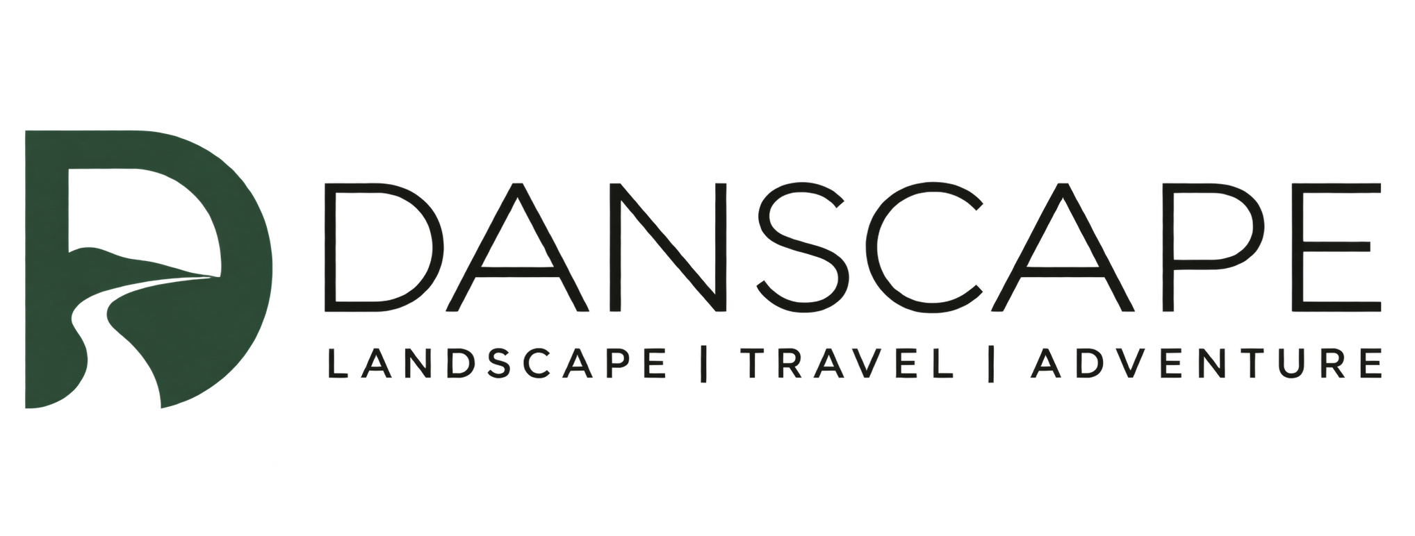 Danscape Wordmark Green Transparent