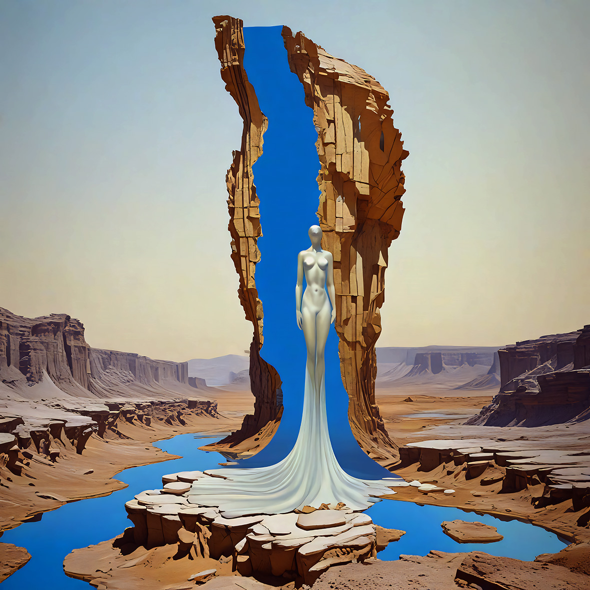 Lombard Desert Fountain