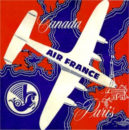 Air France L049 Sticker Paris