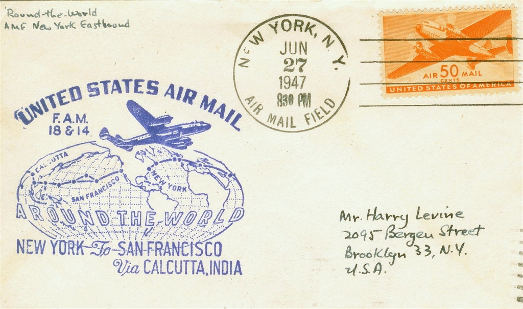 Panam Idl Sfo 1947